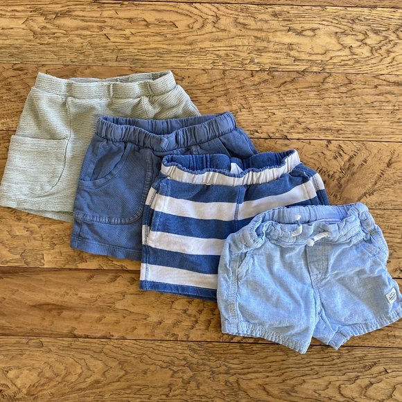 Zara and H&M Baby boys shorts - 4 pack - Picture 2 of 6